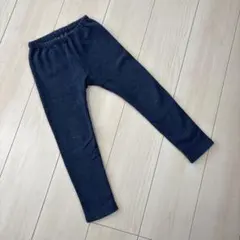 UNIQLO フリースレギンス110cm ネイビー