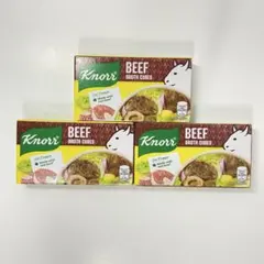 Knorr BEEF BROTH CUBES 3個セットのサムネイル