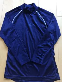 Mizuno ネイビー 長袖 野球アンダーシャツ 140
