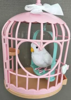 小鳥のぬいぐるみ 鳥かごハウスセット