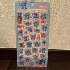 スティッチ　つやつやぷっくりシール