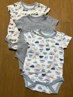 半袖ロンパース 3枚セット 70サイズ