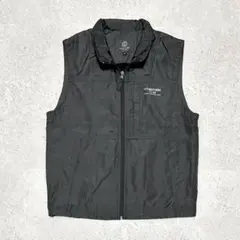 【ブラックフライデー】IVYBROTHERS ナイロン ベスト シンプル 刺繍