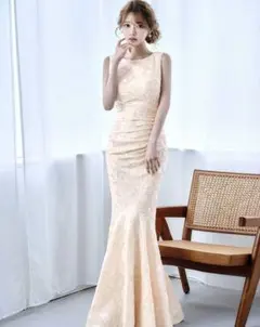 sugar ベージュ マーメイドドレス