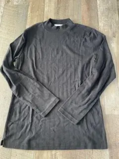 【ikla】イッカ　メンズ 長袖カットソー ブラック Mサイズ