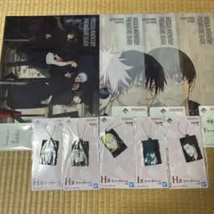 一番くじ 呪術廻戦 F賞 クリアポスター H賞 ラバーチャーム 五条悟 夏油傑