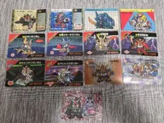元祖SDガンダム ガンダム カードダスWプラカードまとめ当時物クリア