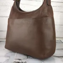 【美品】オールドコーチ☆ワンショルダー　肩掛け　9058 ブラウン　バッグ