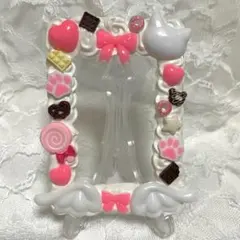 ホイップデコ レジンデコ トレカケースキーホルダー 硬質ケース