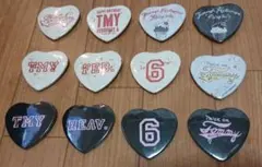 缶バッジ Tommy February6 経年さび(カバー内)あり 12個