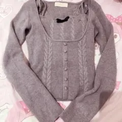 andmary】 Sharon ribbon tops AM1517 - メルカリ
