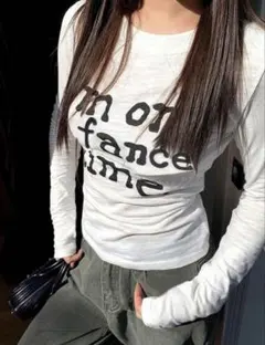 SHEIN Tシャツ 長袖