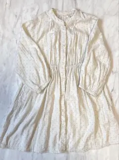 apres les cours ドット柄ワンピース 100