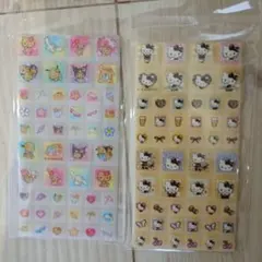 サンリオ　ハローキティ タイルシールセット 2枚セット