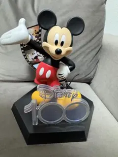 ミッキー ギター フィギュア 専用アクリルケース付 美品 ディスプレイ