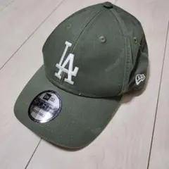 New Era LAロゴ オリーブキャップ