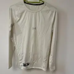 UNDER ARMOUR ホワイト アンダーシャツ MD