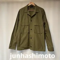 junhashimoto ミリタリーシャツ カーキのサムネイル