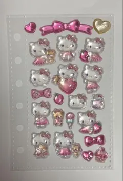 サンリオ　キティ　ボンボンドロップシール　正規品　おすそ分け