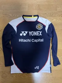 柏レイソル　YONEX M42 長袖シャツ ネイビー