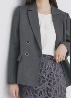 Мサイズインデックス/ジャケット/ストレッチマリンワイドパンツ/洗える/秋冬のサムネイル