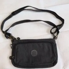 Kipling ショルダーバッグ デニム調