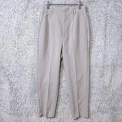 5288 ジーユー カジュアル パンツ XL グレー 薄手 ゆったり オフィスのサムネイル