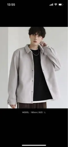 メルトン ブルゾン