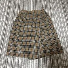 【美品】バーバリー ノバチェック ハーフパンツ キュロット ベージュのサムネイル