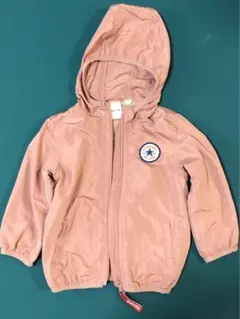 CONVERSE フード付きジャケット 90サイズ ピンク　コンバース