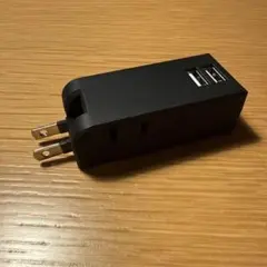 USB電源タップ USB2個口+AC2個口 ブラックのサムネイル