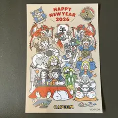 CAPCOM カプコンカフェ　ポストカード7枚セット