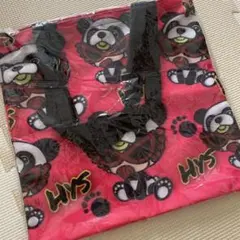 ヒスミニ　トートバッグ　パンダヒス