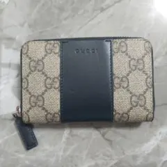 GUCCI GGパターン コインケース カードケース ブラック ベージュ