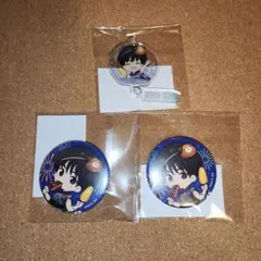 呪術廻戦 まるくじ 灰原雄 缶バッジ アクリルキーホルダー