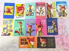 2/26まで販売✨ズートピア スマロイド 13枚セット ニックワイルド