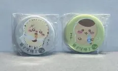 ちいかわ もぐもぐ本舗 缶バッジ くりまんじゅう ラッコ セット