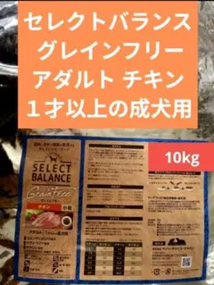 セレクトバランス グレインフリー アダルト サーモン 成犬用 10kg