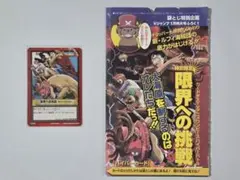 未開封 ワンピース カードダスH-VJ1 限界への挑戦 Vジャンプ付録