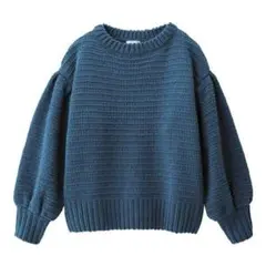 GU/ジーユー ガーターボリュームスリーブセーター ②