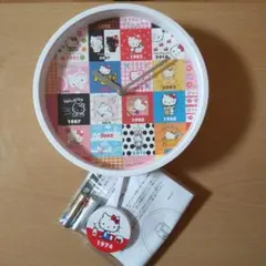 2019年サンリオ ハローキティ 壁時計 振子時計