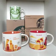 スターバックスの海外限定マグカップ 3点セット
