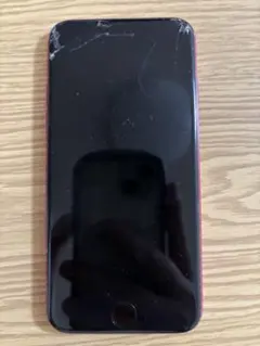 iPhone SE2 128GB レッド　画面・背面割れ