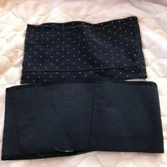 産後 骨盤ベルト M ピジョン 黒 水玉