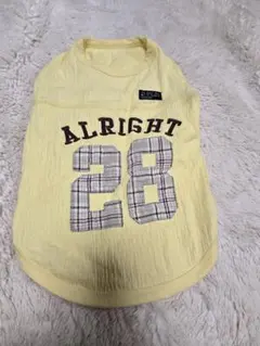 犬用服 5号 ALRIGHT 28 イエローのサムネイル