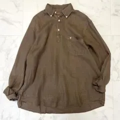 ☆麻100％ XL☆ ORIAN カプリシャツ イタリア製 SLIM FIT - メルカリ
