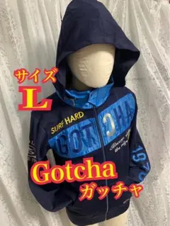Gotcha ガッチャ　Surf Hard ジャージ　ジャケット　刺繍デカロゴのサムネイル