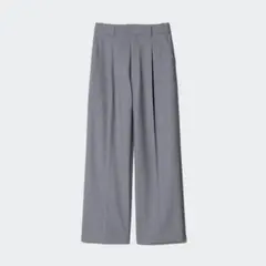 ユニクロ タックワイドパンツ m