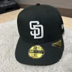 【新品】New Era 59FIFTY SD ブラックキャップ