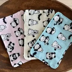 インナーマスク　インナーシート　ダブルガーゼ　着せ替えパンダ柄　3枚セット